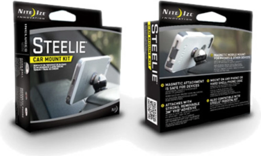 Steelie Car Mount Kit - Black