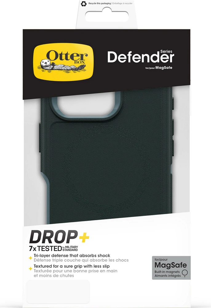 OtterBox - Defender Pro MagSafe Case for Apple iPhone 16 Pro - Sagebrush