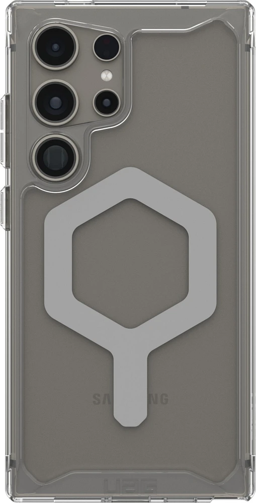 Urban Armor Gear Uag - Plyo Pro Case For Samsung Galaxy S24 Ultra - Ice And Silver