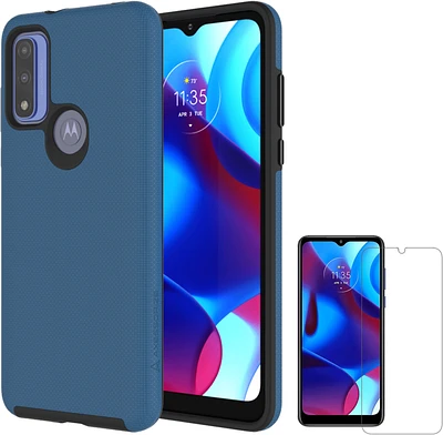 Axessorize PROTech étui anti-choc & Protecteur d’écran ARMORGlass pour Motorola Moto G Power (2021)