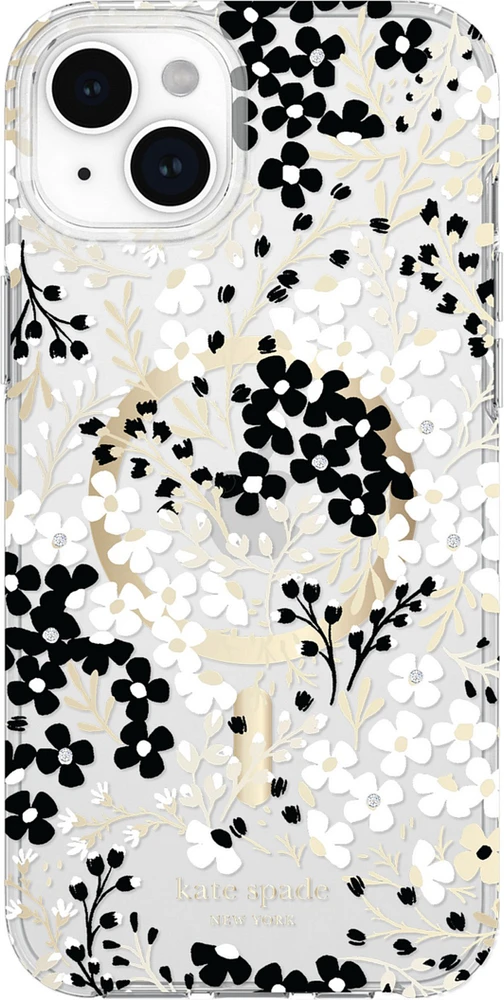 Kate Spade KS05255005 Étui de Protection pour MagSafe Multi Floral pour iPhone 15 Plus