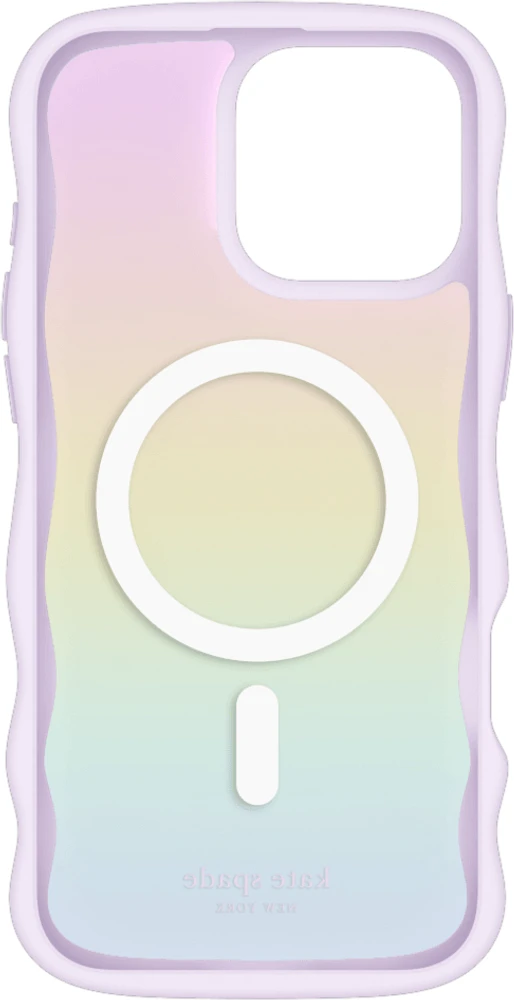iPhone 16 Pro Max Kate Spade Wavy MagSafe Case - Opal Iridescent