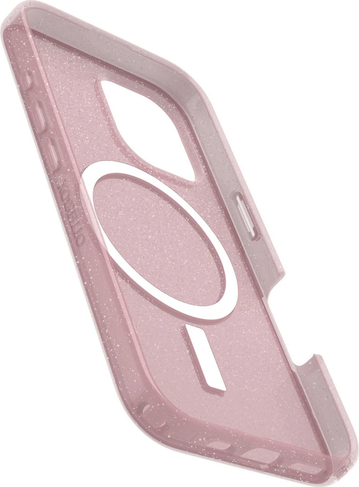 iPhone 16 Otterbox Symmetry Clear w/ MagSafe Series Case - Pink - Thimbleberry