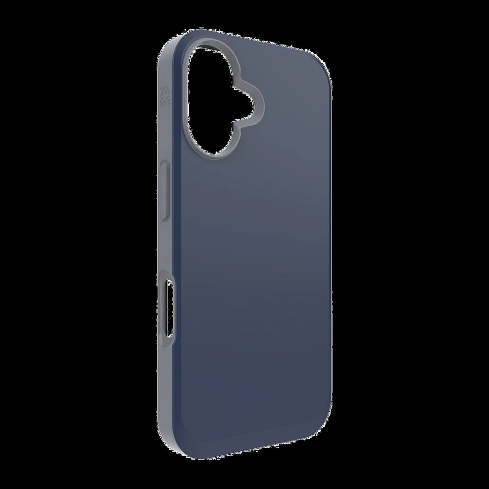 iPhone 16 ZAGG Graphene SoHo Snap Case - Navy Grey