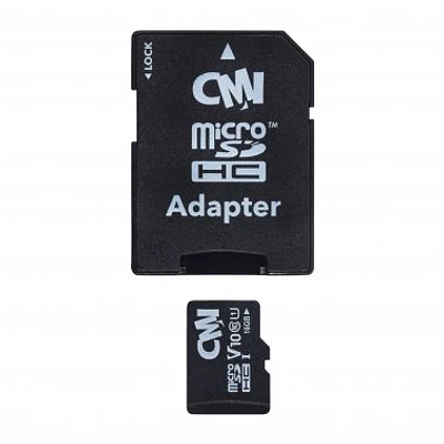 CMI carte micro SDHC de classes 10 et U1, 16 Go, avec adaptateur SD