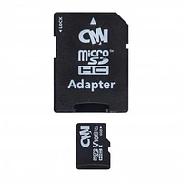 16GB Micro SDHC Memory Card w/SD Adapter