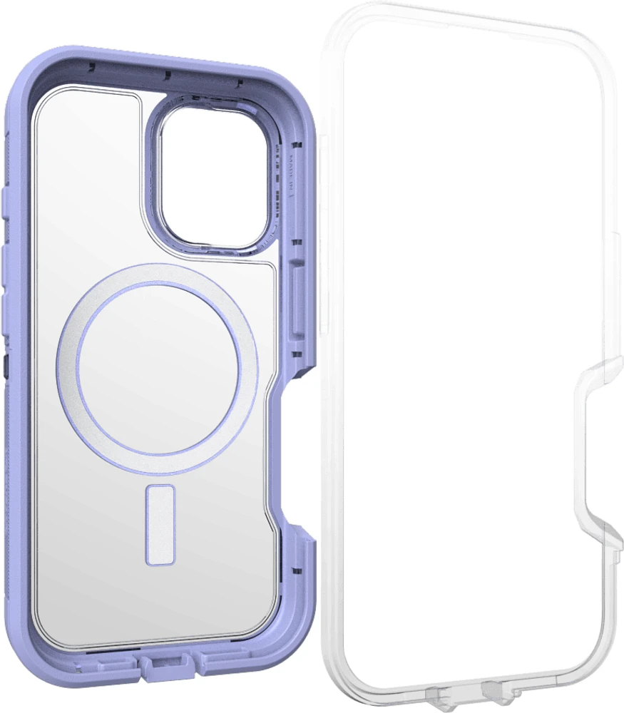 OtterBox - Defender Pro XT Clear MagSafe Case for Apple iPhone 16