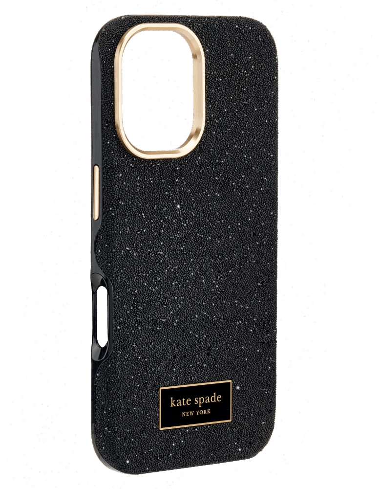 iPhone 16 Kate Spade Crystal Pave MagSafe Case - Nightfall