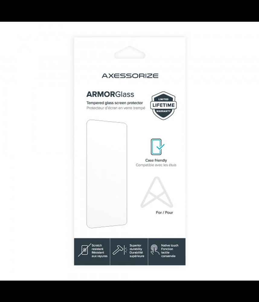 Axessorize ARMORGlass Protecteur d'écran pour Apple iPhone 14// Pro