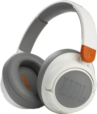 Jbl - Kids Over Ear Noise Cancelling Bluetooth Headphones - White