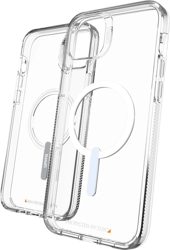 GEAR4 - iPhone 14 Plus Gear4 D3O Crystal Palace Snap Case - Clear