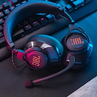 Jbl - Quantum 610 Wireless Bluetooth Over Ear Gaming Headset - Black