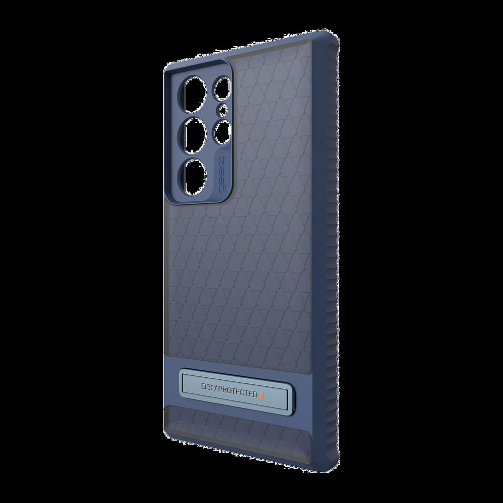 Samsung Galaxy S23 Ultra 5G Gear4 D3O Everest Kickstand Case - Blue