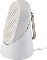 Lexon MINO T with carabiner rechargable BT speaker - White