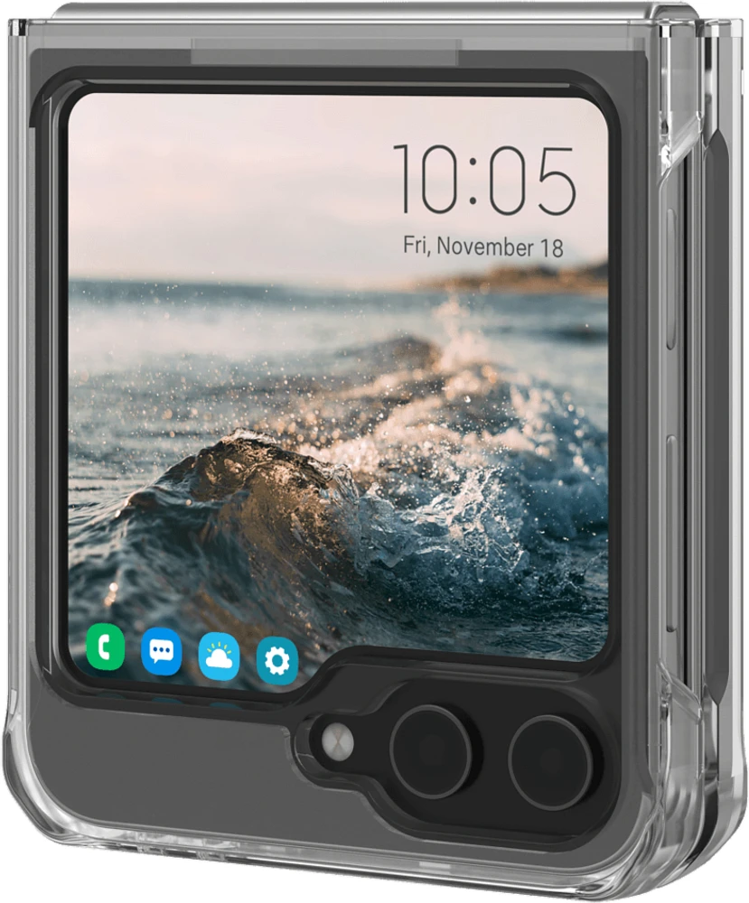 Plyo Rugged Case Ice for Samsung Galaxy Z Flip6