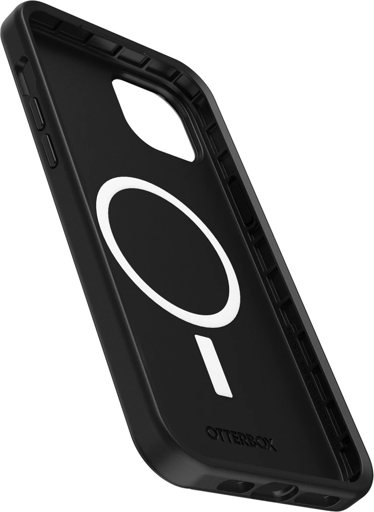 OtterBox 7792866 Étui de Protection Symmetry MagSafe Noir pour iPhone 15 Plus/14 Plus