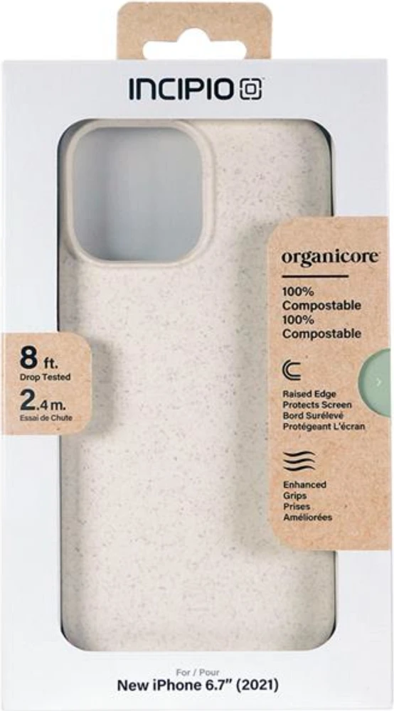 Incipio - Organicore Case for Apple iPhone 13 Pro Max - Natural And Peach