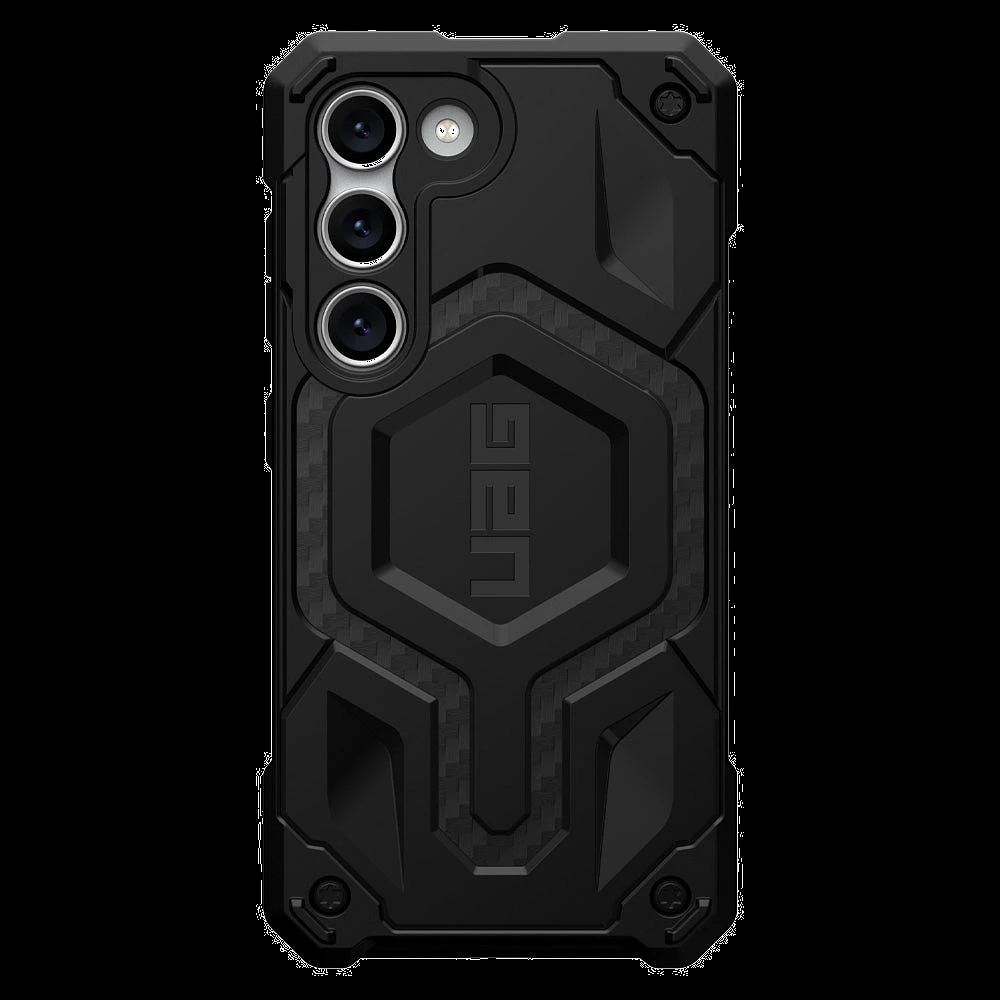 UAG Étui Robuste Monarch Pro Premium Carbon Fiber pour Samsung Galaxy S23