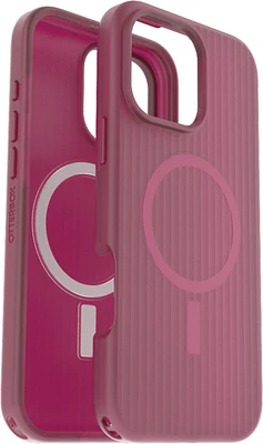 iPhone 16 Pro Max Otterbox Symmetry Soft Touch w/ MagSafe Series Case - Pink - Glass Heart