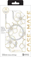 Samsung Galaxy S25 Edge Case-Mate Floral Gems Case w/Magnets - Gold