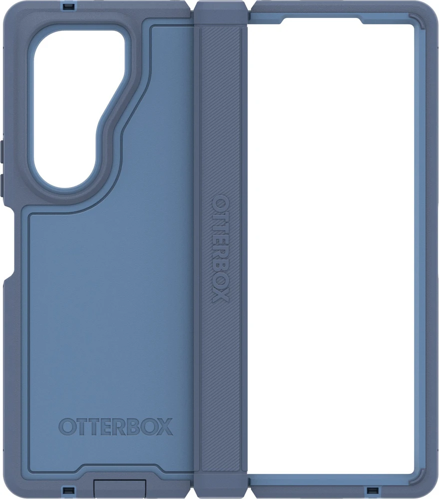 Samsung Galaxy Z Fold6 Otterbox Defender XT Series Case - Blue - Baby Blue Jeans