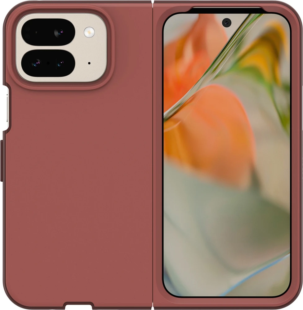 Google Pixel 9 Pro Fold Otterbox Thin Flex Series Case - Red - Red Clay