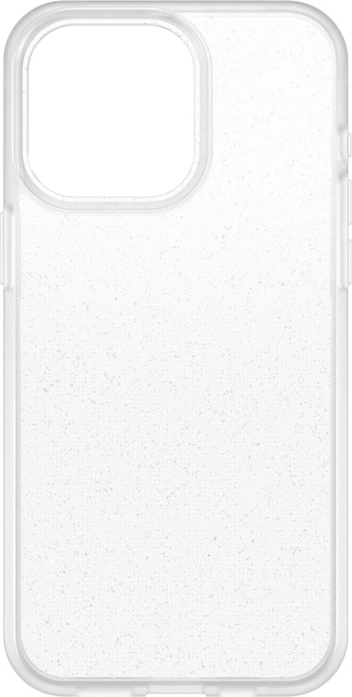 iPhone 15 Pro Max Otterbox React Series Case - Clear/Silver (Stardust)