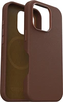 iPhone 16 Pro Otterbox Symmetry Cactus Leather w/MagSafe case - Brown - Rich Adobe