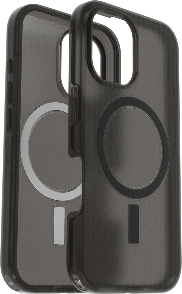 iPhone 16 Otterbox Symmetry Soft Touch w/ MagSafe Series Case - Black - Dark Echo