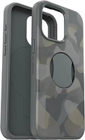 OtterBox 7793241 Étui OtterGrip Symmetry Iron Camo pour iPhone 15 Pro Max