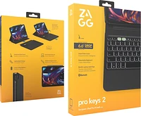 ZAGG Pro Keys 2 (without Trackpad) for iPad Air 13in (2024) - Black