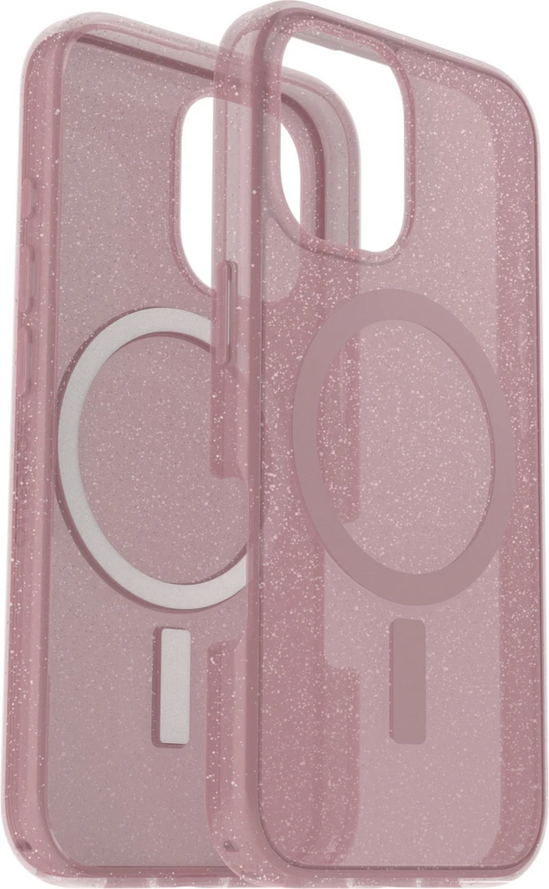 iPhone 16 Otterbox Symmetry Clear w/ MagSafe Series Case - Pink - Thimbleberry