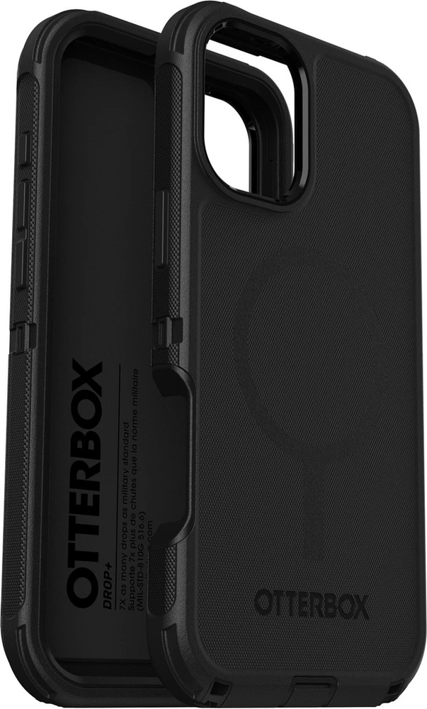 OtterBox - Defender Pro MagSafe Case for Apple iPhone 16 Plus - Black