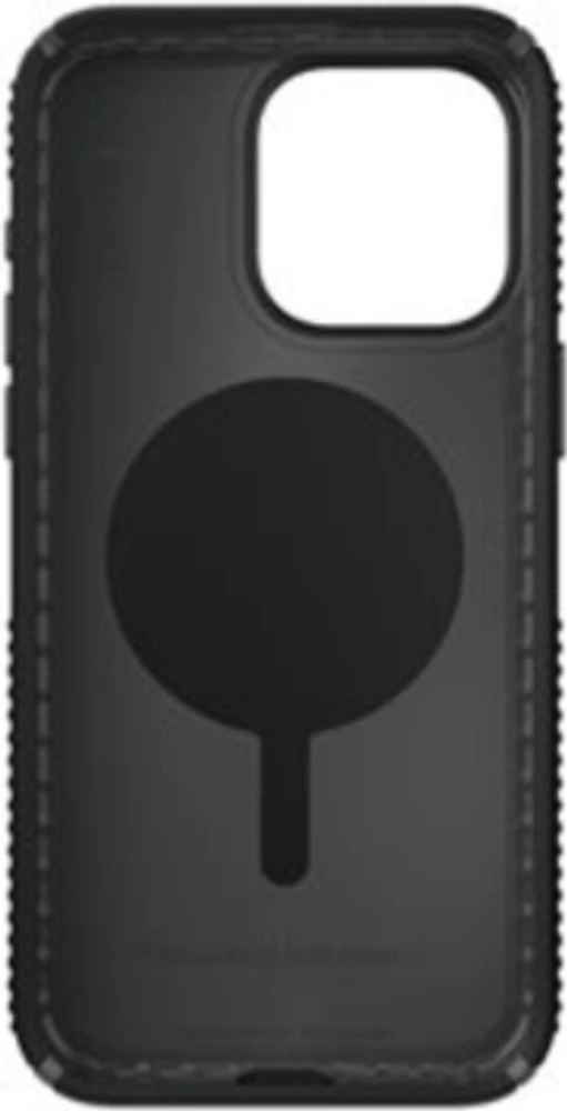 Speck Presidio2 Grip with MagSafe for iPhone 15 Pro Max, Black