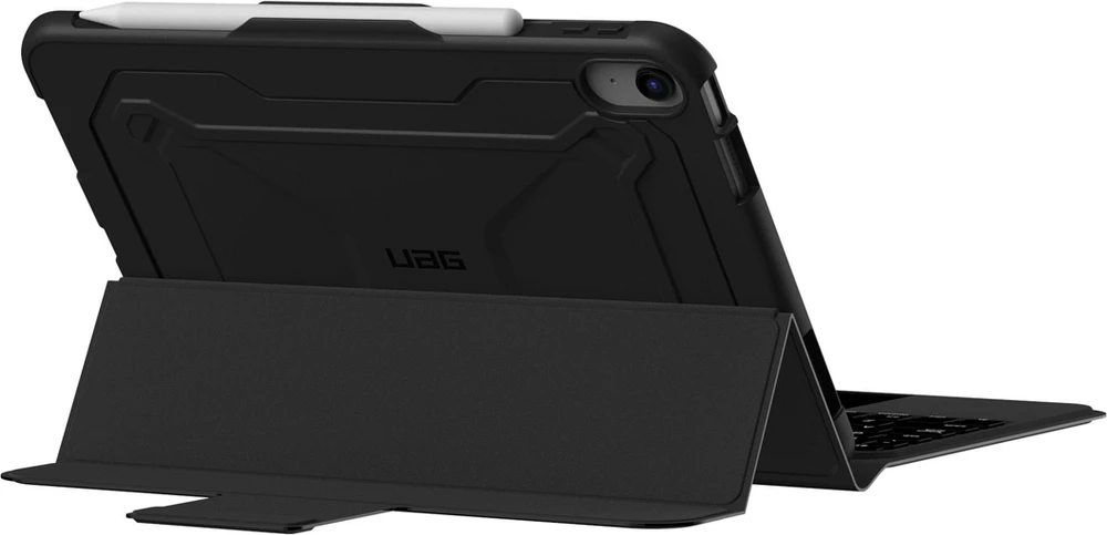 Urban Armor Gear Uag - Bluetooth Keyboard With Trackpad For Apple Ipad 10.9 2022 - Black And Ash