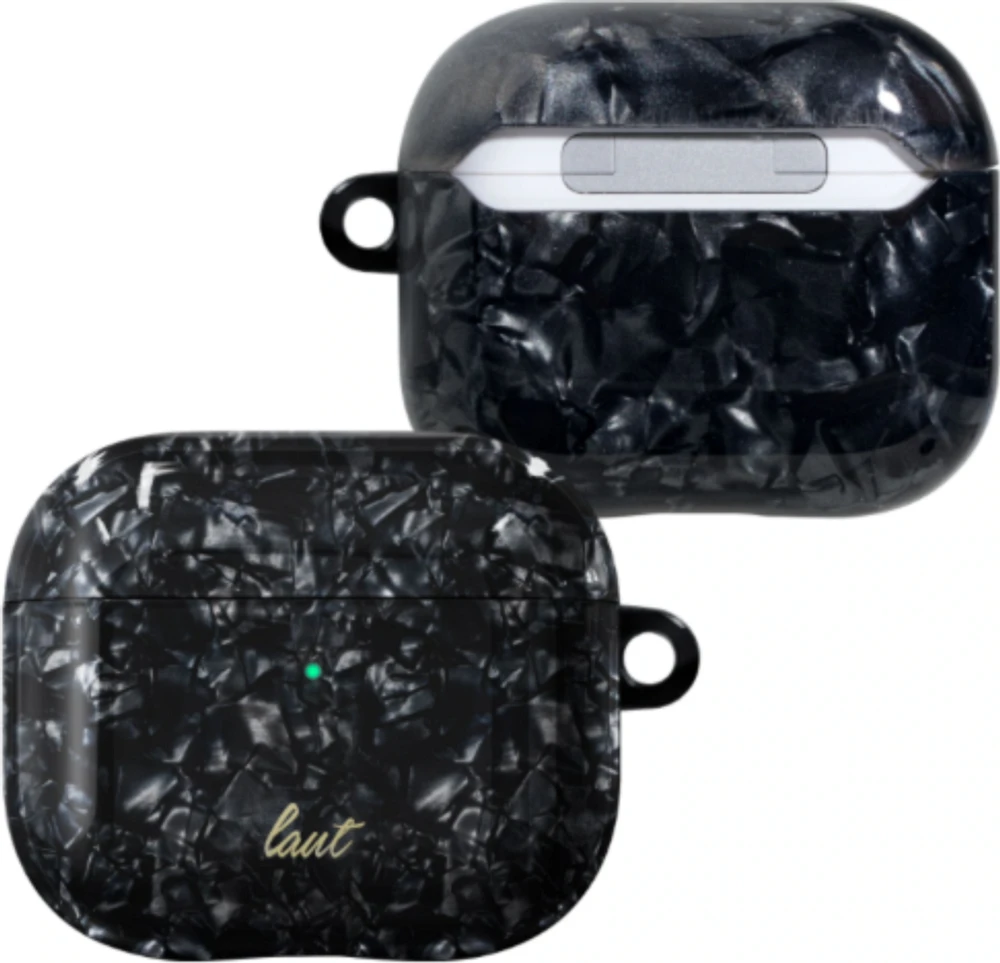 LAUT - AirPods(3rd Gen) PEARL Case - Black Pearl