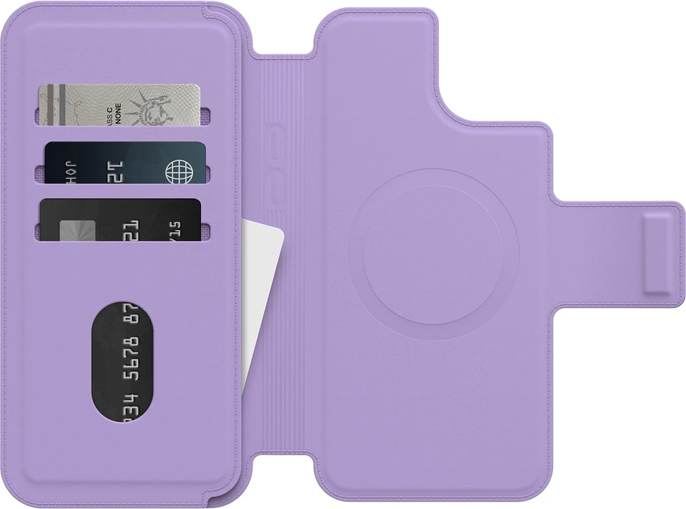 OtterBox - iPhone 14 Plus Otterbox MagSafe Folio Attachement - Purple (I Lilac You)