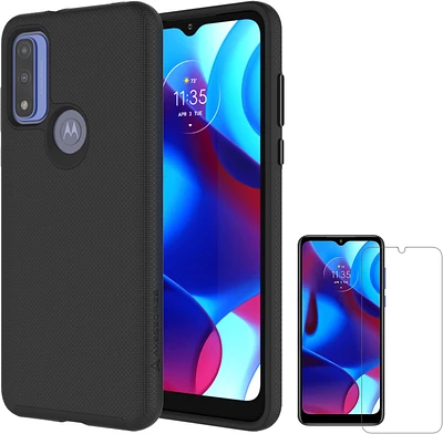 Axessorize PROTech étui anti-choc & Protecteur d’écran ARMORGlass pour Motorola Moto G Pure