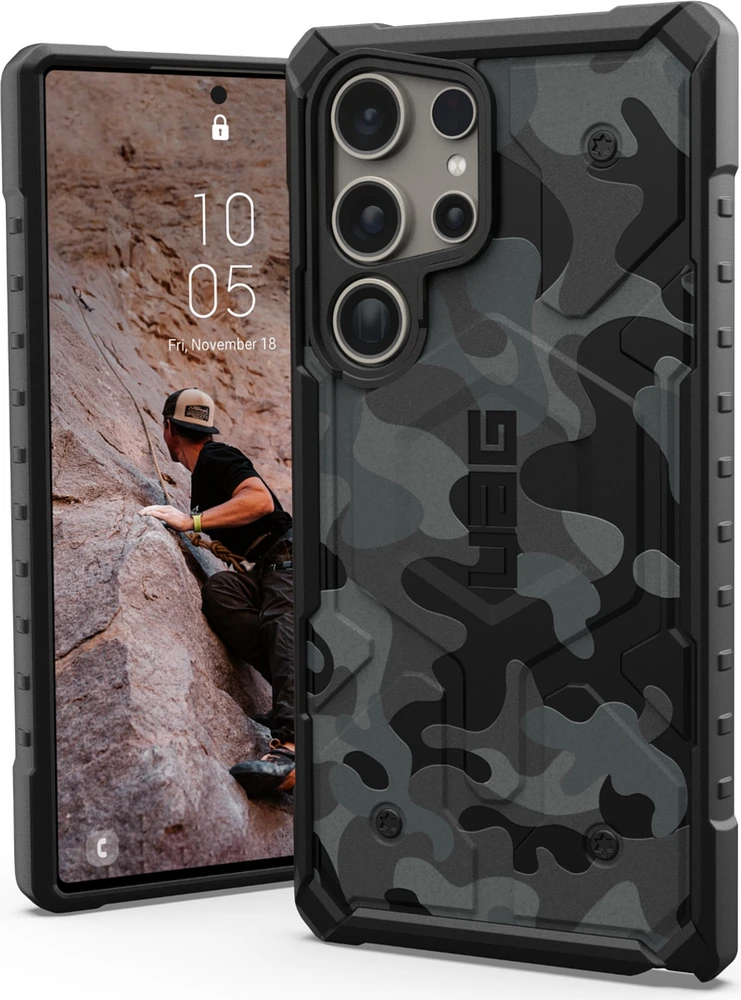 Urban Armor Gear Uag - Pathfinder Se Case For Samsung Galaxy S24 Ultra - Midnight Camo