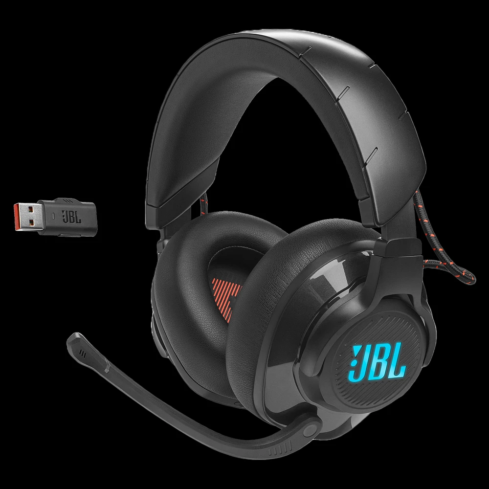 Jbl - Quantum 610 Wireless Bluetooth Over Ear Gaming Headset - Black