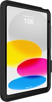 iPad 10.9 2022 Otterbox Defender Series Case with Kickstand/Handstrap - Black (Black Pro V2)