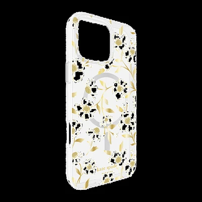 iPhone 16 Pro Max Kate Spade Protective Prints MagSafe Case - Sunshine Floral