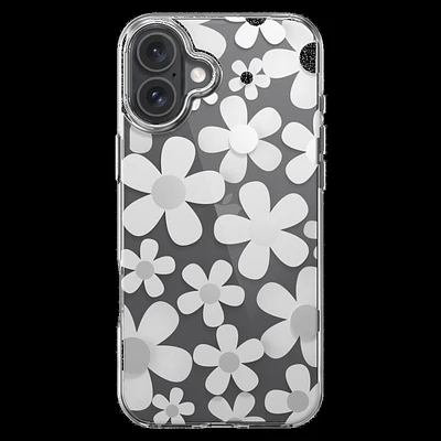 Fleur 3D Case White for iPhone 16