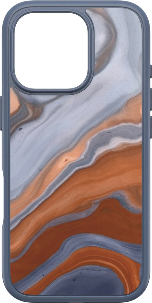 iPhone 16 Pro Otterbox Symmetry Graphics w/ MagSafe Series Case - Blue - High Desert Agate