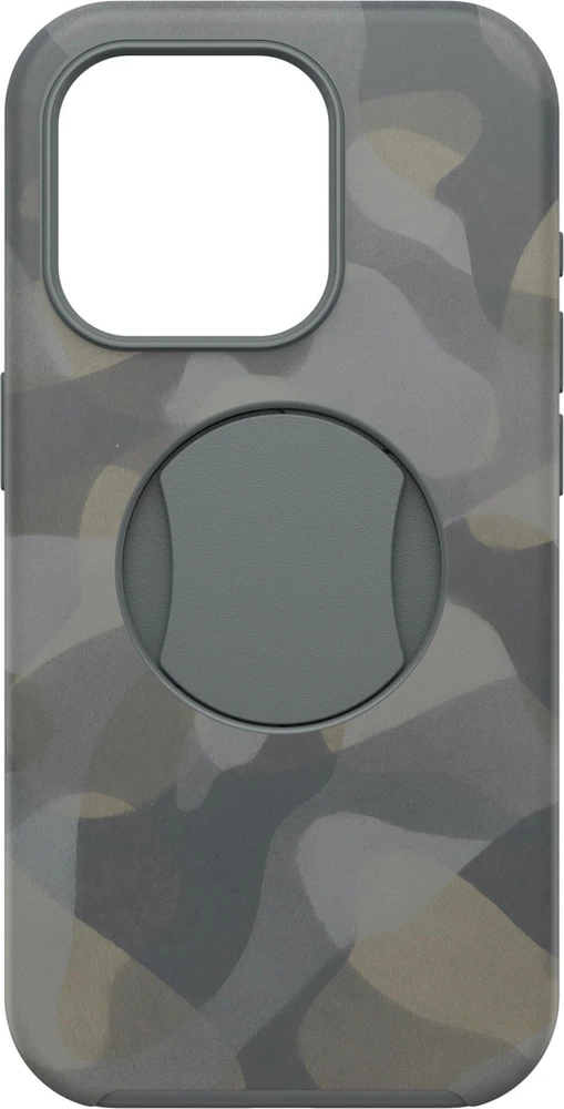 OtterBox 7793215 Étui OtterGrip Symmetry Iron Camo pour iPhone 15 Pro