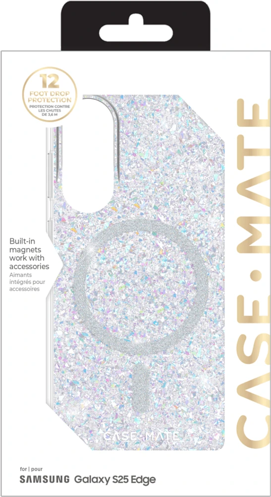 Samsung Galaxy S25 Edge Case-Mate Twinkle Case w/Magnets - Disco