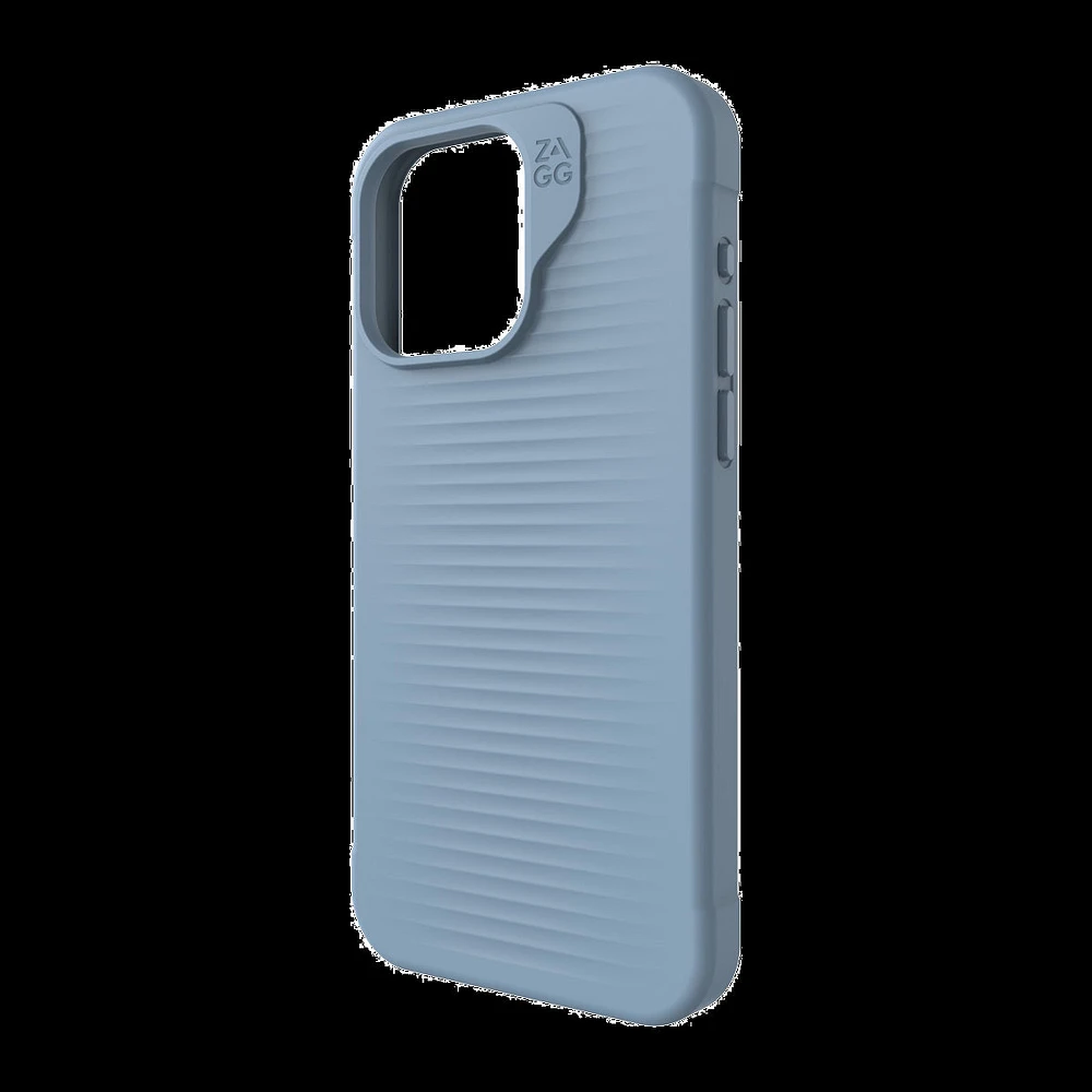 Étui Luxe Snap ZAGG (GEAR4) – iPhone 15 Pro Max, bleu