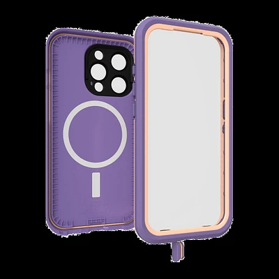 iPhone 15 Pro Otterbox Fre MagSafe Case - Purple (Rule Of Plum)