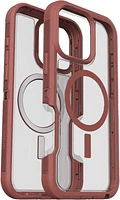 Defender XT Clear Pro Case Brick Red Clear for iPhone 16 Pro Max