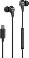 JLab - JBuds Pro Wired USB C In Ear Earbuds - Black